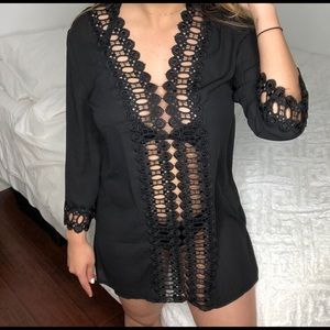Black Beach dress size medium